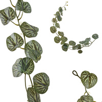 GIRLANDA BLUSZCZ SZTUCZNE KWIATY BEGONIA ZWIS PNĄCZE DEKORACJA LIŚCIE