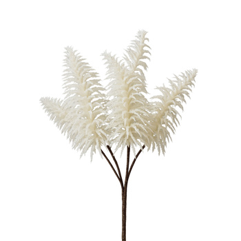 Gałązka świąteczna mini choinki choinka biała stroik dekoracja ozdoba 20 cm