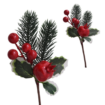 GAŁĄZKI DO STROIKA STROIKÓW ŚWIĄTECZNA GAŁĄZKA DEKORACYJNA 