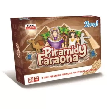 GRA PRZYGODOWA PIRAMIDY FARAONA PUSTYNNE SKORPIONY 2w1