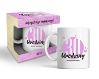 KUBEK URODZINOWY PREZENT NA URODZINY 30 - STKA