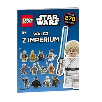 LEGO STAR WARS WALCZ Z IMPERIUM KSIĄŻKA Z NAKLEJKAMI